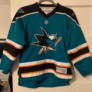 Authentic Youth San Jose Sharks Home Jersey